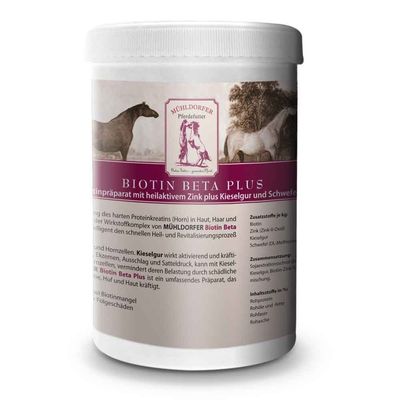 M&uuml;hldorfer Biotin Beta plus - - 750 g Preisvergleich