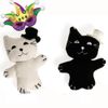 Juguete para gatos Gatito con sombrero - - 1 unidad, 8 cm.