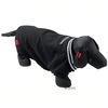 Polo pour chien Rodney Pique Solid noir - taille M : longueur du dos 24 cm