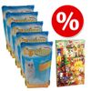 Tigerino Crystals 5 x 5l + Calendario Cosma en pack ahorro - - Crystals Flower Power + Cosma Calendario de Adviento