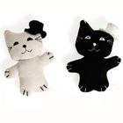 Cat Toy Cat with Hat - 1 toy, 8 cm