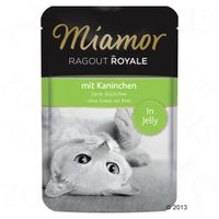 Megapack Miamor Ragout Royale Kattenvoer 22 x 100 g - - kip & zalm