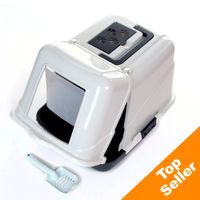 Katzentoilette Cabrio - - Aktivkohlefilter im 2er Pack