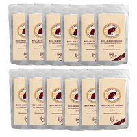 Herrmanns Bio Menu 12 x 85 g voordeelpakket kip op wortelpuree met kamut
