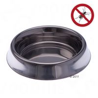 Edelstahlnapf mit Ameisenschutz - - 0,9 l, � 21 cm
