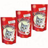 Voordeelpak Catessy Knabbel-Snack 3 x 65 g - - met gevogelte & kaas