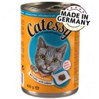 Catessy Hapjes in Gelei Kattenvoer 6 x 400 g - - Rund