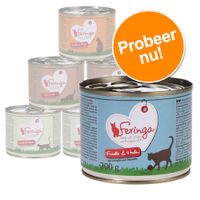 Gemengd Proefpakket: Feringa Menu Duo-soorten Kattenvoer - - 6 x 400 g