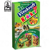 Vitakraft Hamster-Kr�cker - - 3er Combi (Multi-Vitamin, Honig, Frucht)