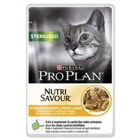 Pro Plan Sterilised Kattenvoer 6 x 85 g - - Sterilised Kip