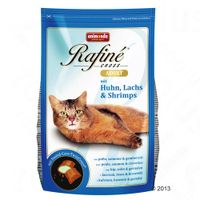 Rafiné Cross kip, zalm en garnalen Kattenvoer - - 15 kg