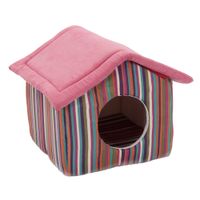 Kattenhuis Funny Stripes - - L 50 x B 50 x H 42 cm