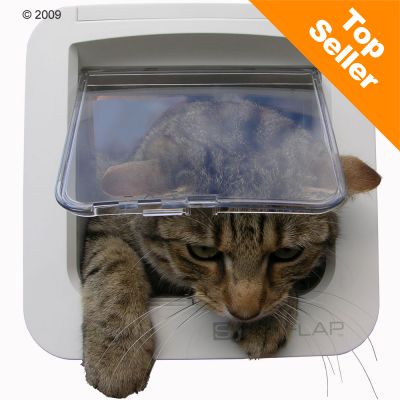 SureFlap Microchip Cat Flap - Adaptor for installation in windows (White)