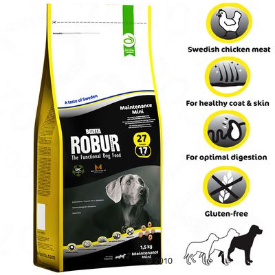 Bozita Robur Maintenance Mini 27/17 - - 1,5 kg Preisvergleich