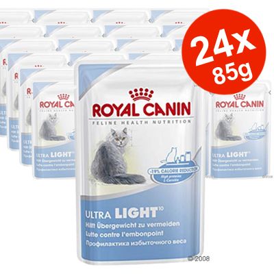 Royal Canin Ultra Light Savings Pack 24 x 85 g - 24 x 85 g