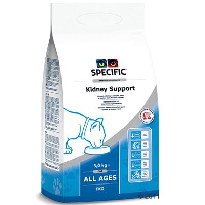 Croquettes pour chat Specific Cat FKD Kidney & Heart Support- 3 x 3 kg