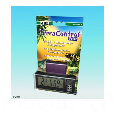 Ensemble thermomètre - hygromètre JBL TerraControl Solar- L 95 x l 65 cm