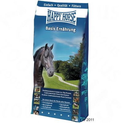 Happy Horse Basis Vollwert Pellet - 600 kg Big Box