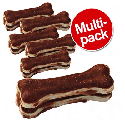 Sparpaket Lukullus Gourmet feiner Kauknochen Rind - 6 x 10 cm
