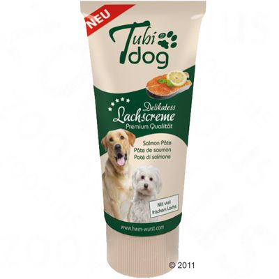 Pâte de saumon pour chien en tube TubiDOG- 75 g