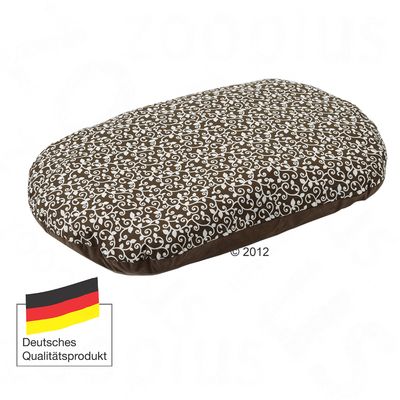 Coussin baroque pour chien et chat en épeautre, marron- L 100 x l 65 x H 15 cm