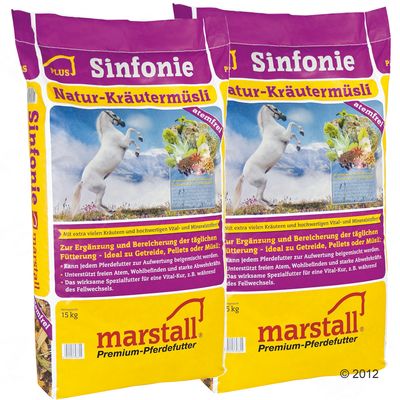 Marstall Sinfonie Pferdefutter - - Doppelpack 2 x 15 kg Preisvergleich