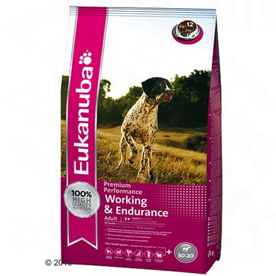 Eukanuba Adult Working & Endurance Hundefutter - 15 kg