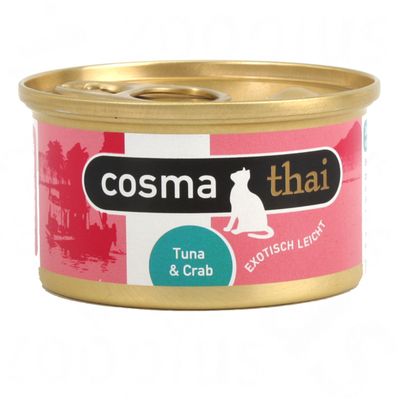 Cosma Thai in gelei 6 x 85 g - - Kip met garnalen