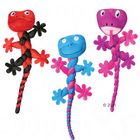 Kong BraidZ Gecko - medium - blue/pink