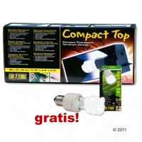 Hagen Exo Terra Top 30 + Terra Repti Glo tropenlampe GRA