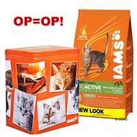  3 kg Iams + voerreservoir gratis! - - Adult met lam (3 kg) 