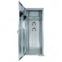 Gro�er Sattelschrank - - silber