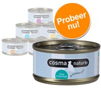 Gemengd Proefpakket Cosma Nature Kattenvoer - - 6 x 280 g (3 verschillende smaken)