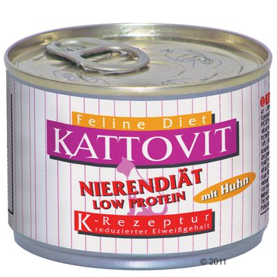 Kattovit Nierendiaet (Low Protein) Nassfutter 6 x 175 g - Huhn