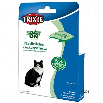 Protection anti-tiques pour chat Spot-On- 4 pipettes