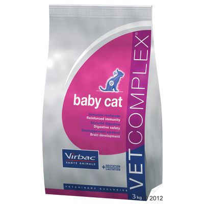Croquettes pour chaton Virbac Vetcomplex Baby Cat- 3 x 3 kg