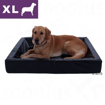 Das hygienische Hundebett onyx, Groesse XL - L 120 x B 100 x H 15 cm