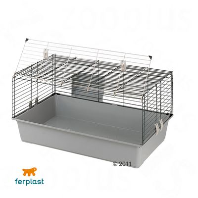 Ferplast Kleintierkaefig Rabbit 100 Basic -  L 97 x B 57 x H 46 cm