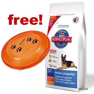 Large Bags Hill&acute;s Science Plan + Free Frisbee! - Adult Advanced Fitness Large Br