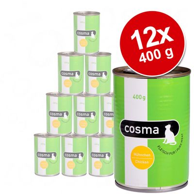 Lot économique Cosma Original en gelée 12 x 400g- sardine