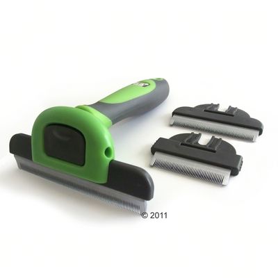 Kit effileur 3 peignes Jappyland- vert / gris