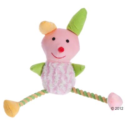 Spring Bunny Dog Toy - approx. 40 cm