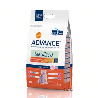 Croquettes pour chat Advance Sterilized - Saumon- 3 kg
