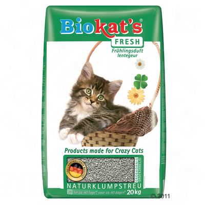 Gimborn Biokat's Fresh Katzenstreu - 20 kg (oder 21,6 l)