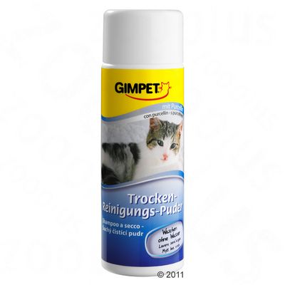 Shampooing sec en poudre pour chat Gimpet- 100 g