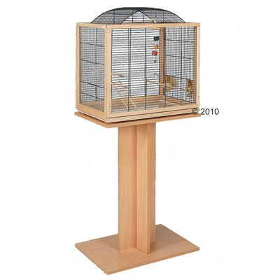 Cage pour perruche et canari Belinda- L 58 x l 40 x H 61 cm (sans support)
