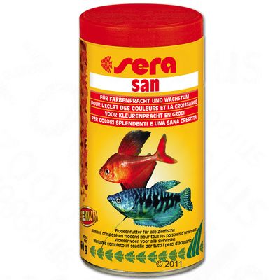 Sera San Flockenfutter - 250 ml