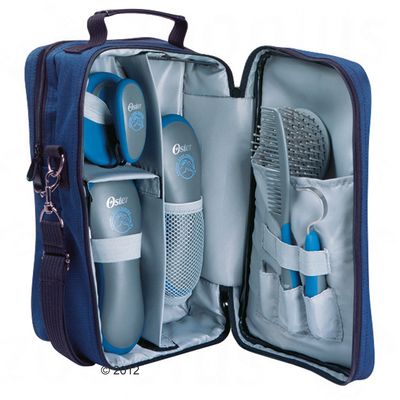 Oster Pferdepflege Putzzeug Set - - blau Preisvergleich