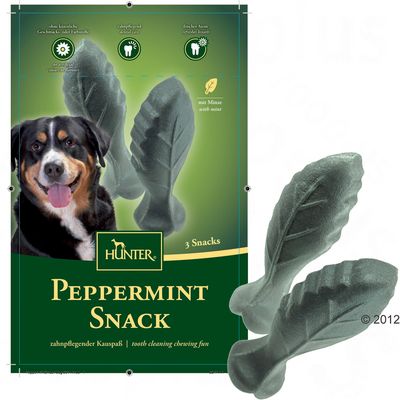 Friandise pour chien Hunter Peppermint- 5 friandises, taille S (7,5 cm)