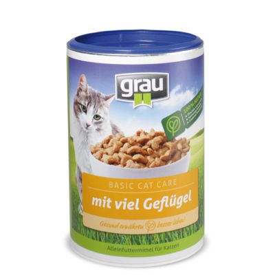 Croquettes pour chat Grau Basic Cat Care, volaille- 2 x 5 kg